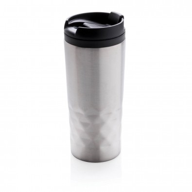 Geometrischer Becher, silber Geometrischer Becher, silber