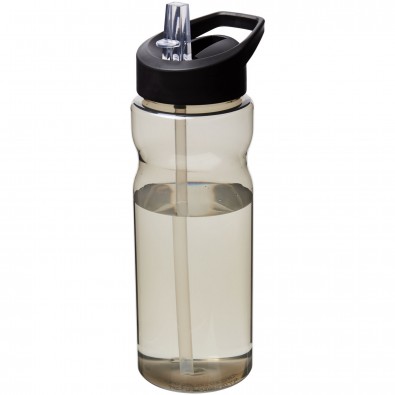 H2O Eco 650 ml Sportflasche mit Ausgussdeckel, Charcoal,schwarz H2O Eco 650 ml Sportflasche mit Ausgussdeckel, Charcoal,schwarz