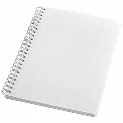 Happy Colors DIN A5 Spiral Notizbuch, weiss Happy Colors DIN A5 Spiral Notizbuch, weiss