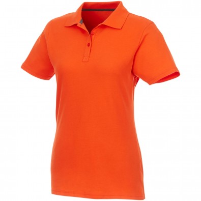 ELEVATE Damen Poloshirt Helios, orange, XS ELEVATE Damen Poloshirt Helios, orange, XS