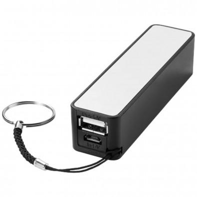 Jive Powerbank 2000 mAh, schwarz,weiß Jive Powerbank 2000 mAh, schwarz,weiß