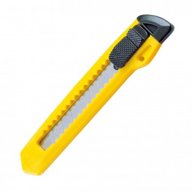 Kartonmesser aus Kunststoff, gelb Kartonmesser aus Kunststoff, gelb