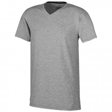Kawartha – Öko-T-Shirt für Herren, grau meliert, XS Kawartha – Öko-T-Shirt für Herren, grau meliert, XS