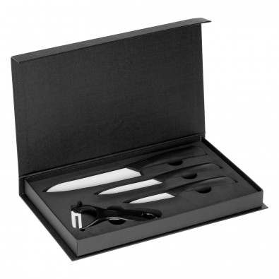 Keramikmesserset REFLECTS-GRAYSVILLE, schwarz Keramikmesserset REFLECTS-GRAYSVILLE, schwarz