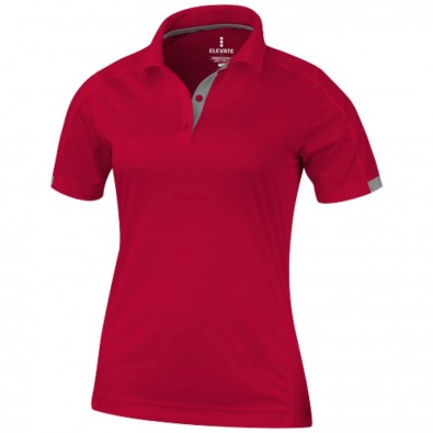 Kiso – Poloshirt cool fit für Damen, rot, XS Kiso – Poloshirt cool fit für Damen, rot, XS