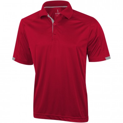 Kiso – Stretch-Poloshirt cool fit für Herren, rot, S Kiso – Stretch-Poloshirt cool fit für Herren, rot, S