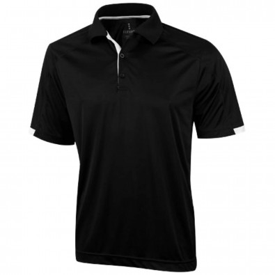 Kiso Poloshirt cool fit für Herren, schwarz, XL Kiso Poloshirt cool fit für Herren, schwarz, XL
