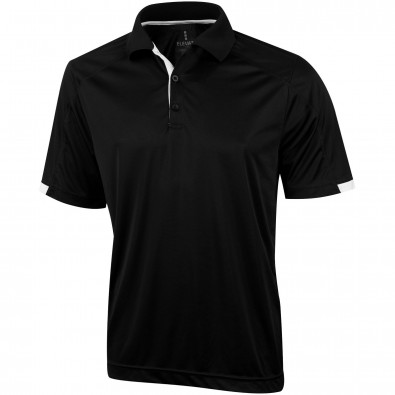 Kiso Poloshirt cool fit für Herren, schwarz, XL Kiso Poloshirt cool fit für Herren, schwarz, XL