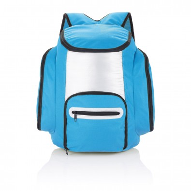 Kühlrucksack, blau,silber Kühlrucksack, blau,silber