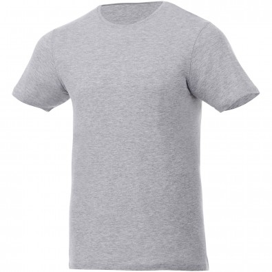 Kurzärmeliges T-Shirt, Finney, heather grau, XXL Kurzärmeliges T-Shirt, Finney, heather grau, XXL