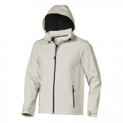 Langley Softshell Jacke, hellgrau, XXXL Langley Softshell Jacke, hellgrau, XXXL