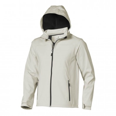 Langley Softshell Jacke, hellgrau, XXXL Langley Softshell Jacke, hellgrau, XXXL