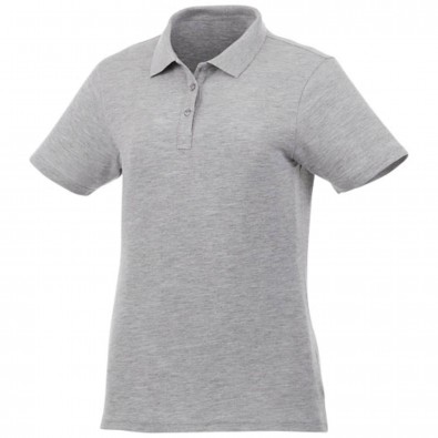 Liberty – Private Label Poloshirt für Damen, heather grau, S Liberty – Private Label Poloshirt für Damen, heather grau, S