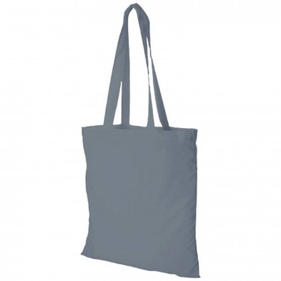 Madras Baumwoll Tragetasche, grau Madras Baumwoll Tragetasche, grau