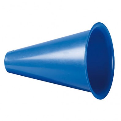 Megaphon Fan Horn standard-blau PP