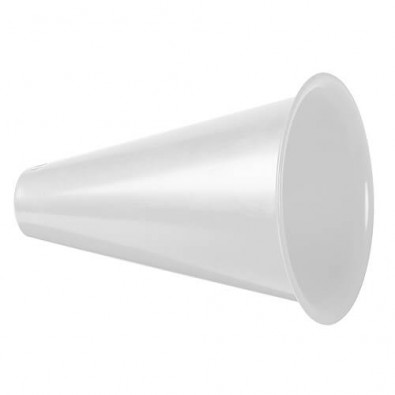 Megaphon Fan Horn weiß