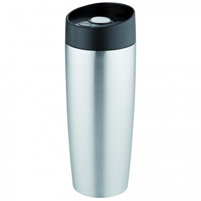 Metmaxx® Thermobecher "CremaExtensaMetallica" silber Metmaxx® Thermobecher "CremaExtensaMetallica" silber