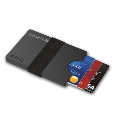 Mini-Portemonnaie iWallet Compact, Schwarz Mini-Portemonnaie iWallet Compact, Schwarz