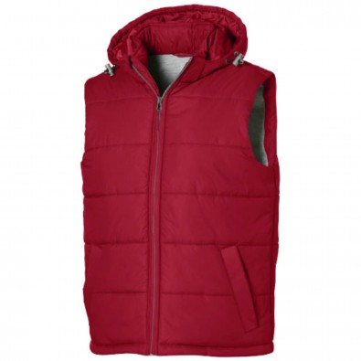 Mixed Doubles Bodywarmer mit Kapuze, rot, XXXL Mixed Doubles Bodywarmer mit Kapuze, rot, XXXL