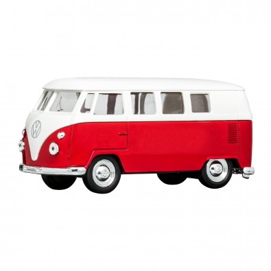 Modellauto VW T1 1:38, rot Modellauto VW T1 1:38, rot