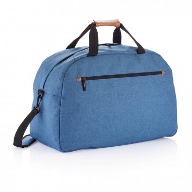 Modische Duo Tone Reisetasche PVC frei, blau Modische Duo Tone Reisetasche PVC frei, blau