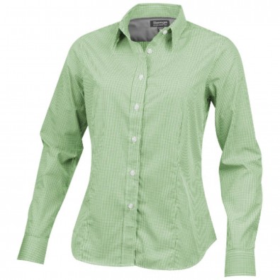 Net langärmlige Bluse, grün, S Net langärmlige Bluse, grün, S