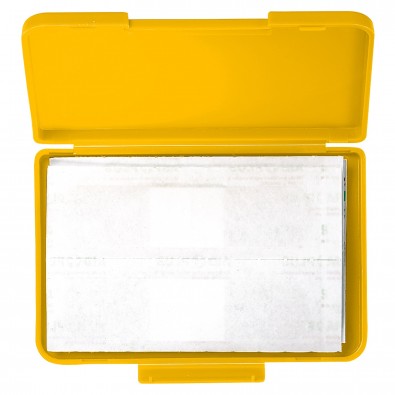 Notfall-Set Pflaster Box, standard-gelb Notfall-Set Pflaster Box, standard-gelb