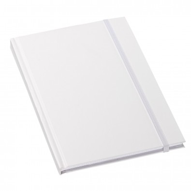 Notizbuch "Harvey" A5, weiß Notizbuch "Harvey" A5, weiß