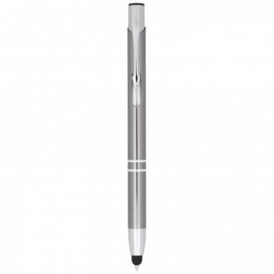 Olaf Kugelschreiber mit Touchpen, gun metal Olaf Kugelschreiber mit Touchpen, gun metal