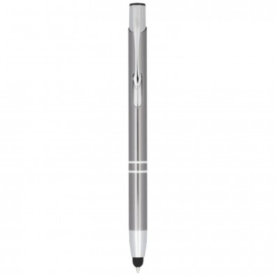 Olaf Kugelschreiber mit Touchpen, gun metal Olaf Kugelschreiber mit Touchpen, gun metal