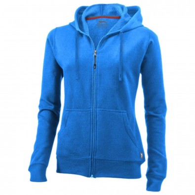 Open Kapuzensweatjacke für Damen, himmelblau, S Open Kapuzensweatjacke für Damen, himmelblau, S