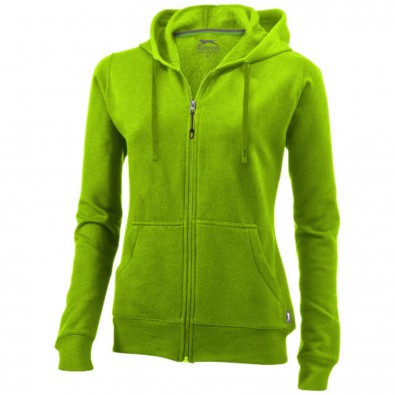 Open Damen Kapuzensweatjacke, apfelgrün, S Open Damen Kapuzensweatjacke, apfelgrün, S
