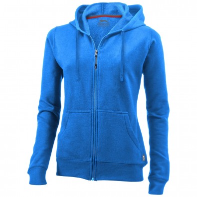 Open Kapuzensweatjacke für Damen, himmelblau, S Open Kapuzensweatjacke für Damen, himmelblau, S