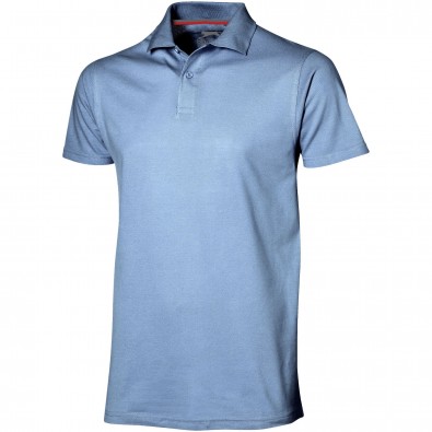 Original Slazenger Herren Polo-Shirt Advantage, Light Blue, L Original Slazenger Herren Polo-Shirt Advantage, Light Blue, L