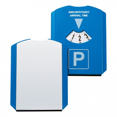 Parkscheibe Basic, blau, Deutsch-Englisch Parkscheibe Basic, blau, Deutsch-Englisch