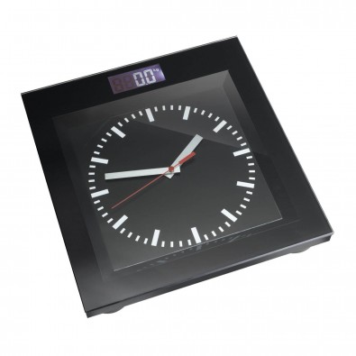 Personenwaage mit Uhr ALEKSIN Personenwaage mit Uhr ALEKSIN