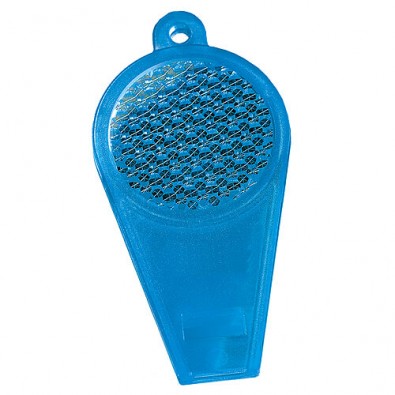Pfeife Reflektor transparent-blau