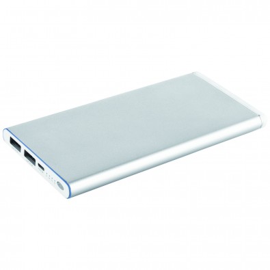 Powerbank Stripe 8.000 mAh, Silber Powerbank Stripe 8.000 mAh, Silber