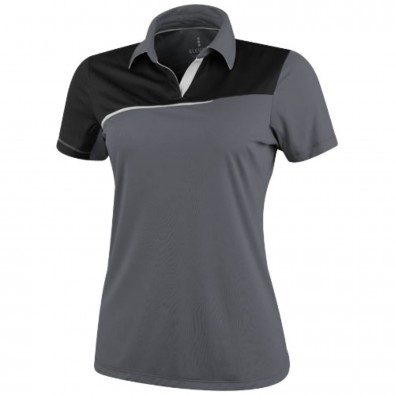 Prater Damen Poloshirt, grau, M Prater Damen Poloshirt, grau, M