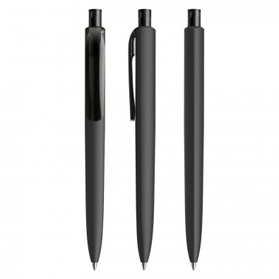 Prodir DS8 Soft Touch PRR Push Kugelschreiber, Schwarz Prodir DS8 Soft Touch PRR Push Kugelschreiber, Schwarz