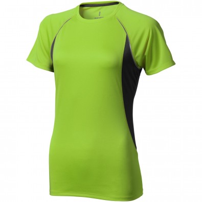 Quebec – T-Shirt cool fit für Damen, apfelgrün,anthrazit, XS Quebec – T-Shirt cool fit für Damen, apfelgrün,anthrazit, XS