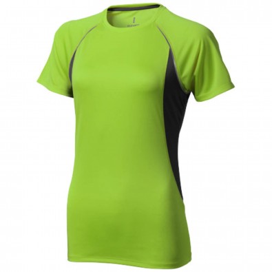 Quebec – T-Shirt cool fit für Damen, apfelgrün,anthrazit, XS Quebec – T-Shirt cool fit für Damen, apfelgrün,anthrazit, XS
