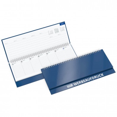 Querkalender Alpha 2020, Dunkelblau-matt Querkalender Alpha 2020, Dunkelblau-matt