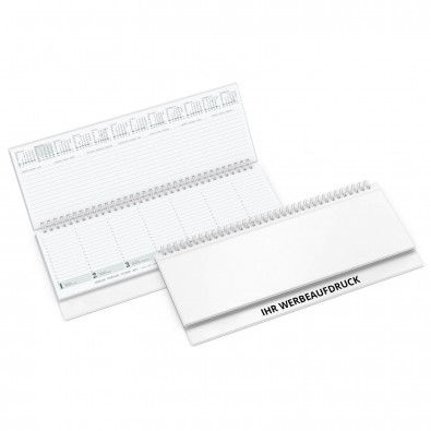 Querkalender Boss 2020, Weiß Querkalender Boss 2020, Weiß