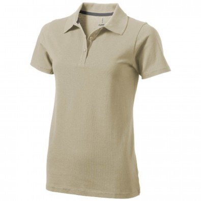 Seller Poloshirt für Damen, khaki, S Seller Poloshirt für Damen, khaki, S