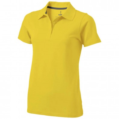 Seller Poloshirt für Damen, gelb, S Seller Poloshirt für Damen, gelb, S