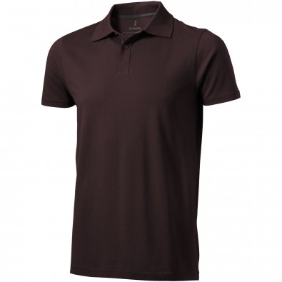 Seller – Poloshirt für Herren, Chocolate Brown, XXL Seller – Poloshirt für Herren, Chocolate Brown, XXL