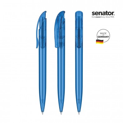SENATOR Challenger Clear Druckkugelschreiber, blau 2935 SENATOR Challenger Clear Druckkugelschreiber, blau 2935