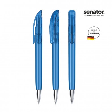SENATOR Challenger Clear MT Druckkugelschreiber, blau 2935 SENATOR Challenger Clear MT Druckkugelschreiber, blau 2935