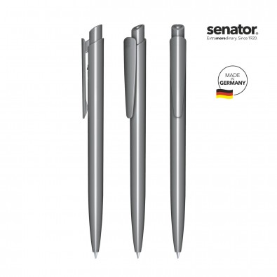 SENATOR Dart Polished Druckkugelschreiber, grau Cool Gray 9 SENATOR Dart Polished Druckkugelschreiber, grau Cool Gray 9